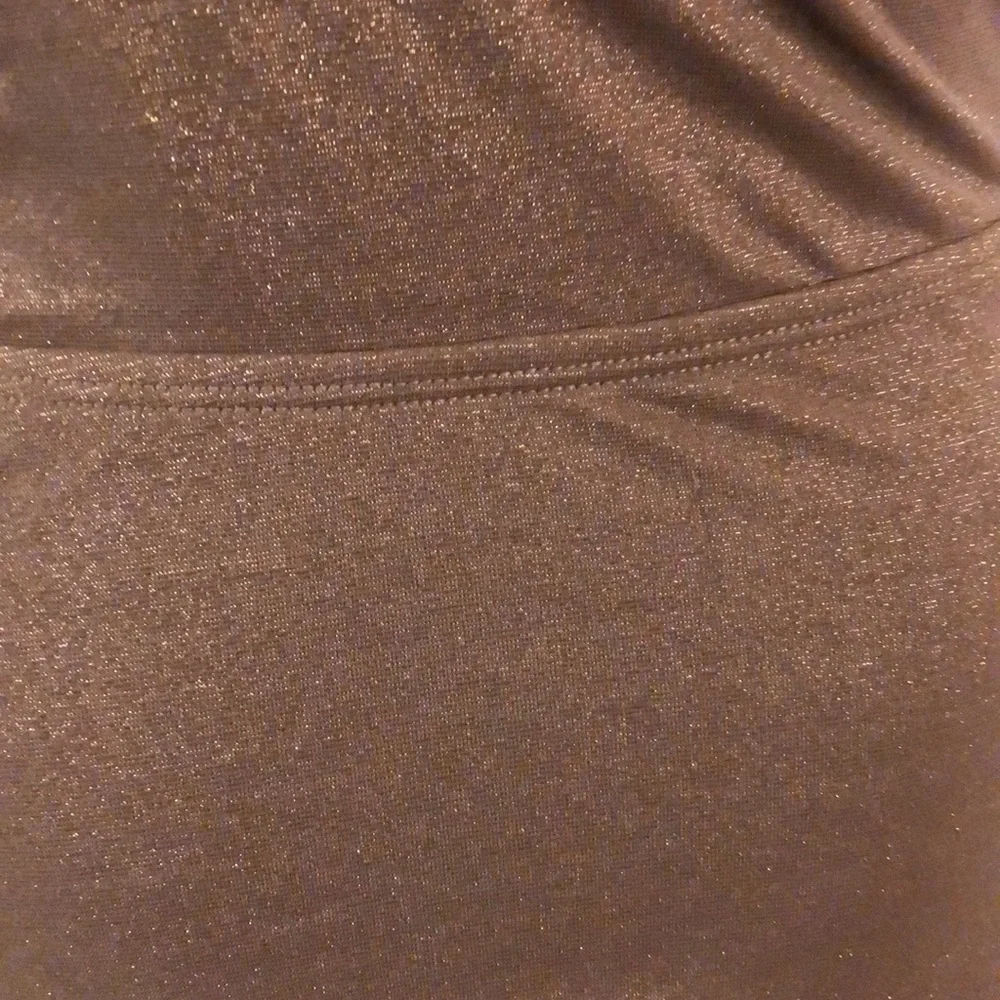 Kenneth Cole New York, gold swimsuit, tummy toner, size medium - Picture 4 of 5